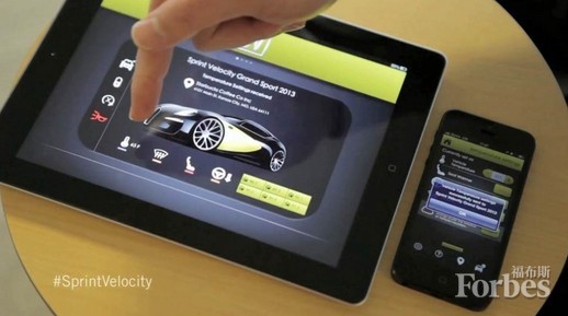 用平板遙控車內(nèi)空調(diào)溫度