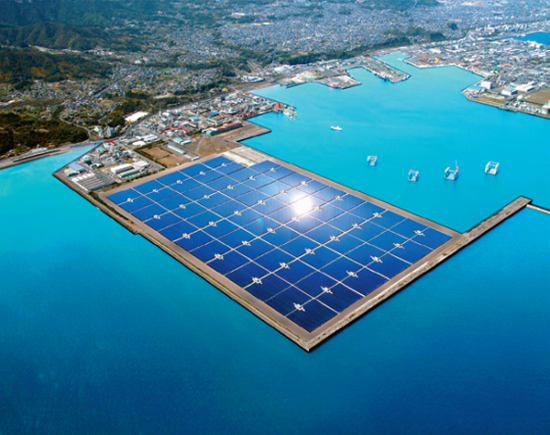 圖1：IHI等在鹿兒島市建設的MW級太陽能發(fā)電站效果圖
